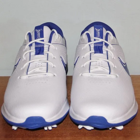 Nike Victory Pro 3 Waterproof Golf Shoes Men 13 White Hyper Royal