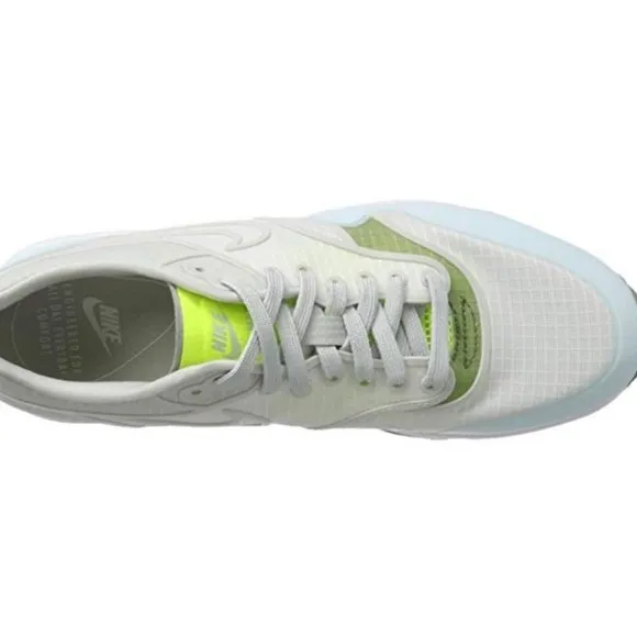 Nike White/Pure Platinum/Volt Women's Air Max