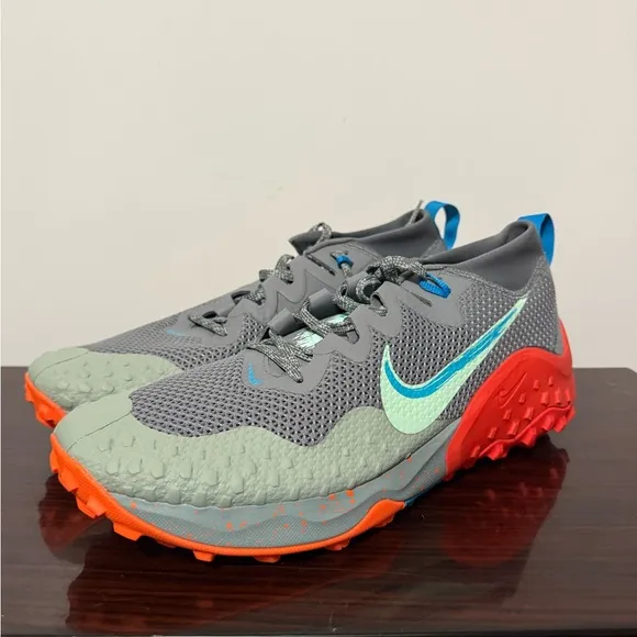 Nike Wildhorse 7 Grey Trail Hiking &amp; Running Shoes Men’s Size 12.5 CZ1856-003