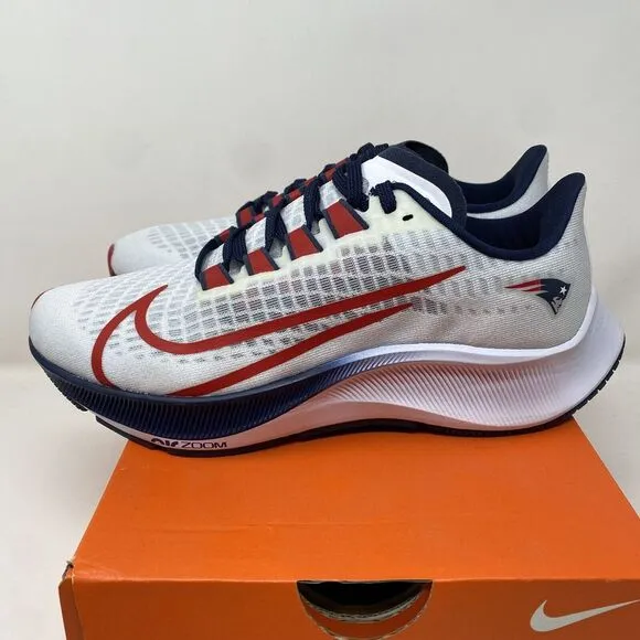 Nike Zoom‎ Pegasus 37 New England Patriots Women's Size 5.5 CZ5456-100