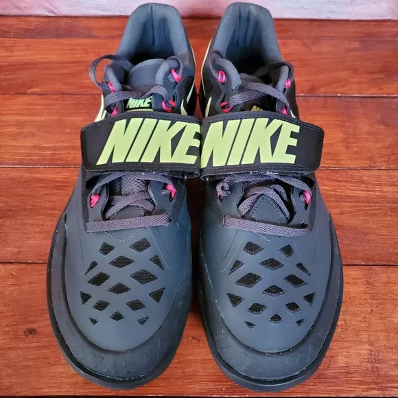 Nike Zoom Rival SD 4 Men 9 Shot Put Throwing Shoes Anthracite Track &amp; Field New