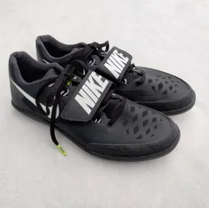 Nike Zoom SD 4 Black White Track &amp; Field Athletic Shoes Men's Size 9.5 Shot Put