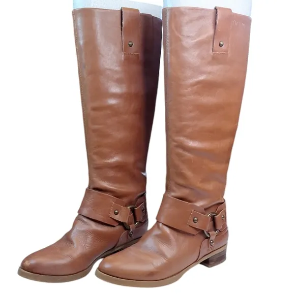 Nine West Vintage Collection Leatger Riding Boots