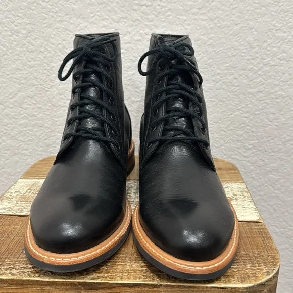 Nisolo All Weather Amalia Black Leather Boots Size 11
