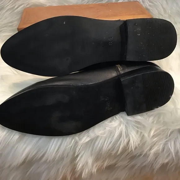 Nisolo Black Lana Leather Ankle Boot size 8.5