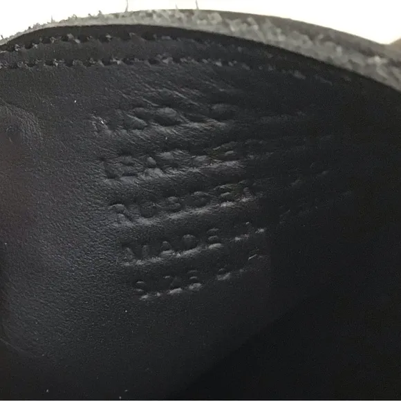 Nisolo Black Lana Leather Ankle Boot size 8.5