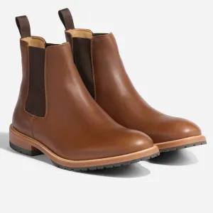 Nisolo Marco All Weather Brown Leather Chelsea Boots Size 10.5