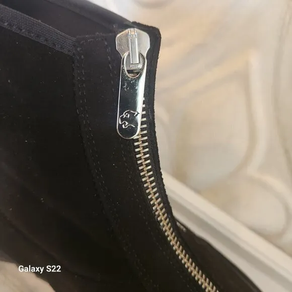 Norma J. Baker Black Above Ankle Boots. NWOT. Size EU 37/6.5 US