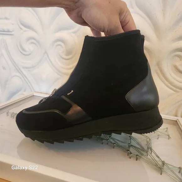 Norma J. Baker Black Above Ankle Boots. NWOT. Size EU 37/6.5 US