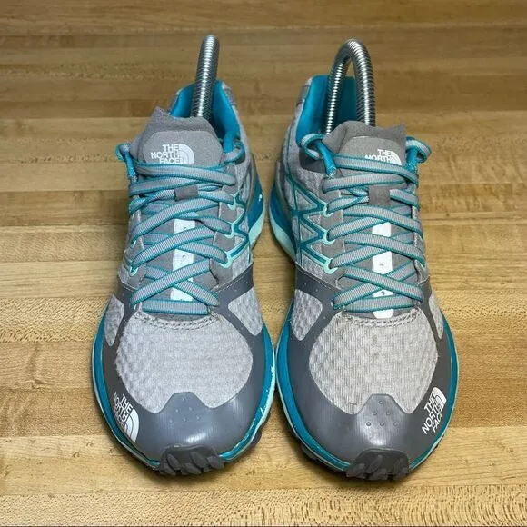North Face Ultra TR Running Shoes Vibram hiking Athletic Sneakers Size 6 Blue