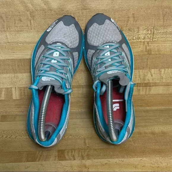 North Face Ultra TR Running Shoes Vibram hiking Athletic Sneakers Size 6 Blue
