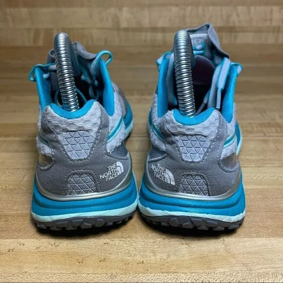 North Face Ultra TR Running Shoes Vibram hiking Athletic Sneakers Size 6 Blue