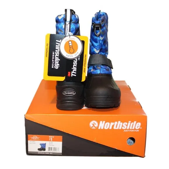 Northside Kids Frosty Thermolite Waterproof Boots Blue