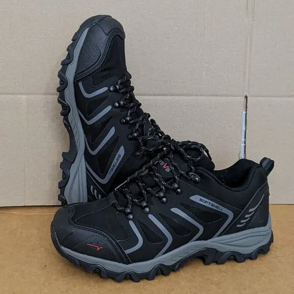 Norti V8 Mens Hiking Shoes Low Top Waterproof Trekking Trails Work Climbing Shoe