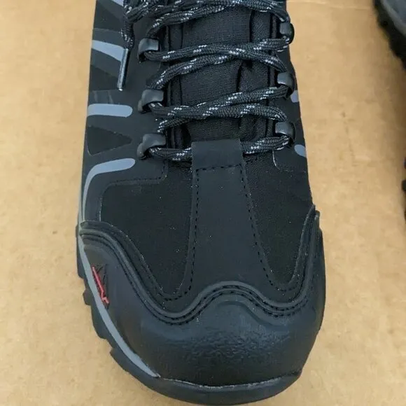 Norti V8 Mens Hiking Shoes Low Top Waterproof Trekking Trails Work Climbing Shoe