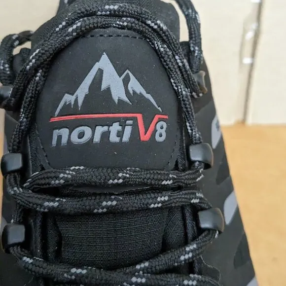 Norti V8 Mens Hiking Shoes Low Top Waterproof Trekking Trails Work Climbing Shoe
