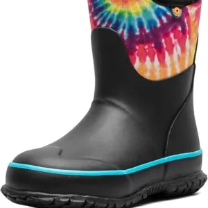 NTW BOGS Grasp Kids Waterproof Insulated All Weather Rain Boots | Size 1