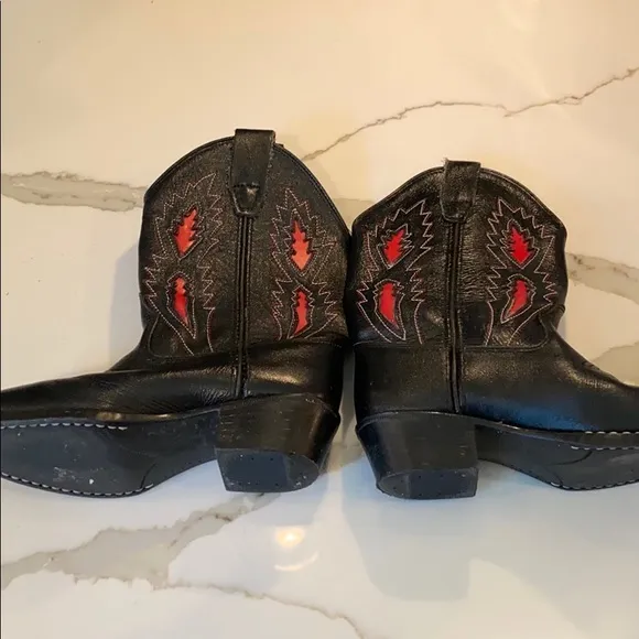 NWOT ALL LEATHER CUSTOM COWBOY BOOTS