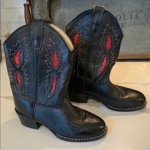NWOT ALL LEATHER CUSTOM COWBOY BOOTS