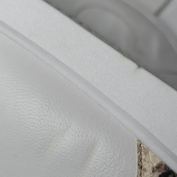 NWOT Cole Haan Grand Crosscourt Modern Tennis Shoe Sneaker Leather White Snake 8