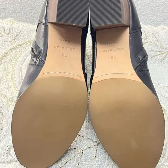 NWOT Cole Haan Cassidy Leather Ankle Boots