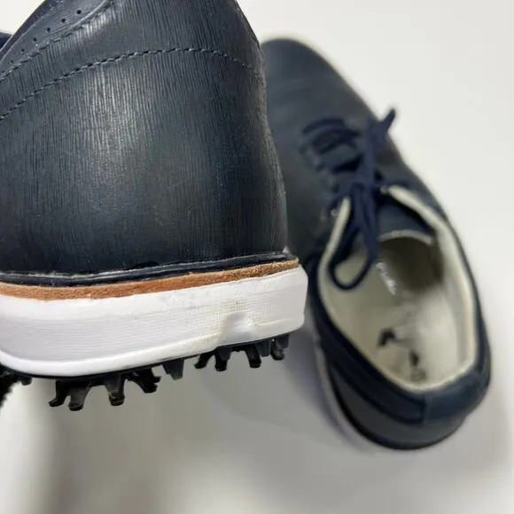NWOT CUATER TravisMathew Legend Golf Shoes MENS 10 Black Sweet Spot Waterproof
