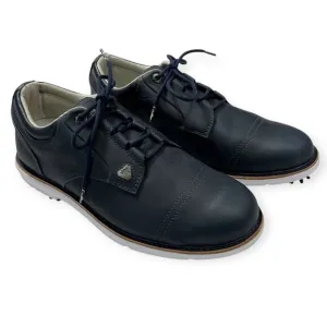 NWOT CUATER TravisMathew Legend Golf Shoes MENS 10 Black Sweet Spot Waterproof