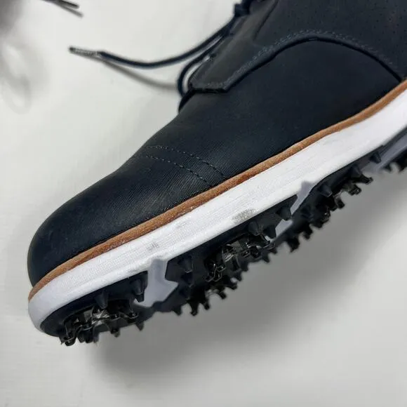 NWOT CUATER TravisMathew Legend Golf Shoes MENS 10 Black Sweet Spot Waterproof