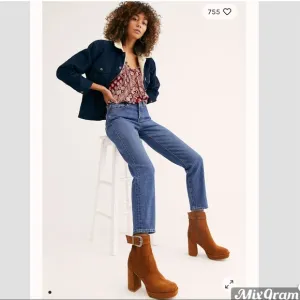 NWOT Free People Kavala Platform Boots. Brown / 7