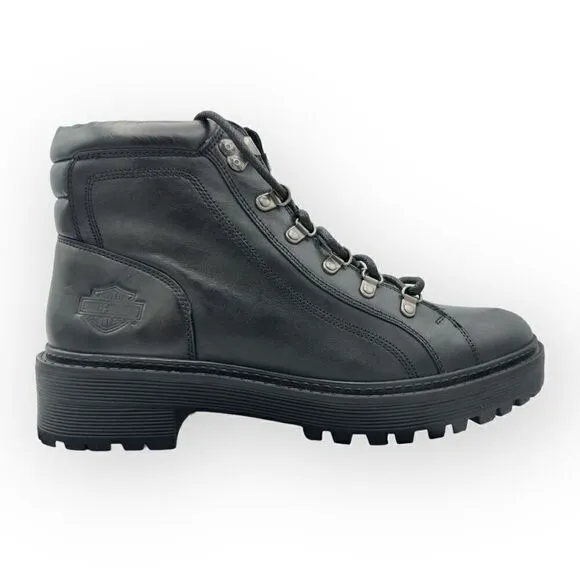 NWOT Harley-Davidson 4.75 Dalwood D84743 Motorcycle boots Black leather women's