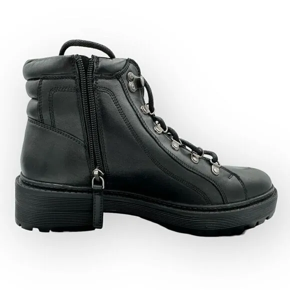 NWOT Harley-Davidson 4.75 Dalwood D84743 Motorcycle boots Black leather women's