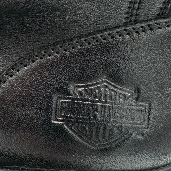 NWOT Harley-Davidson 4.75 Dalwood D84743 Motorcycle boots Black leather women's