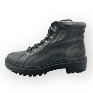 NWOT Harley-Davidson 4.75 Dalwood D84743 Motorcycle boots Black leather women's