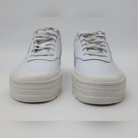 NWOT Reebok Women's Club C Double GEO Comfortable Athletic Shoes White Size 9.5