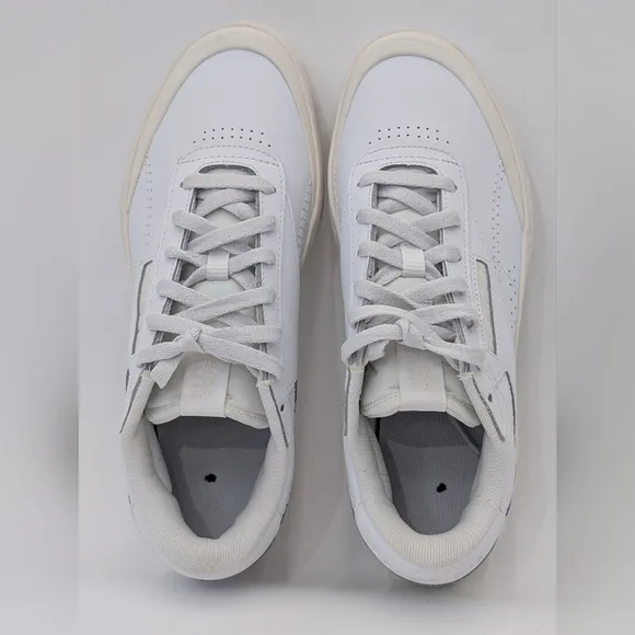 NWOT Reebok Women's Club C Double GEO Comfortable Athletic Shoes White Size 9.5