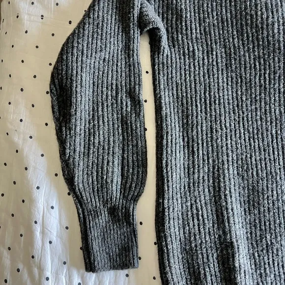 NWOT Theory Grey 100% Wool Sweater Dress - Size M