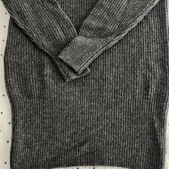 NWOT Theory Grey 100% Wool Sweater Dress - Size M