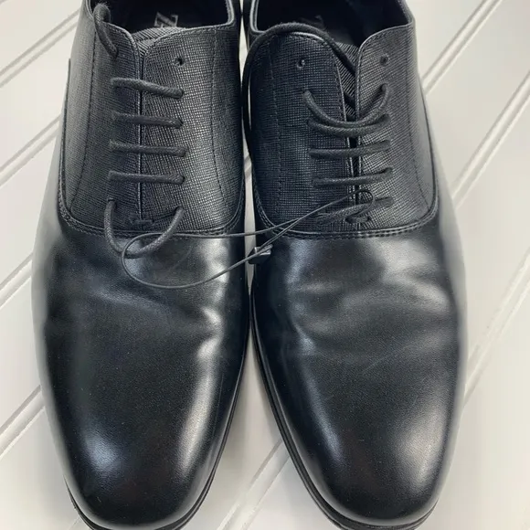 NWOT- Zara SMART BLACK SHOES.  EU 43 Size 10