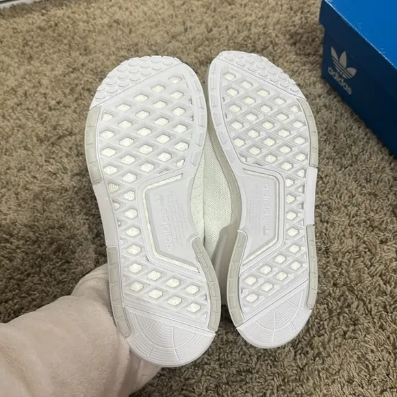 NWT Adidas NMD V3 White Iridescent Sneakers
