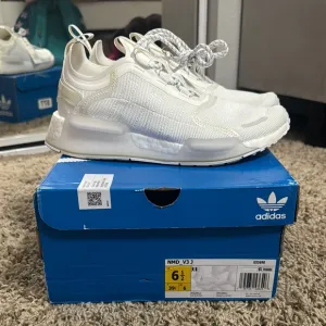 NWT Adidas NMD V3 White Iridescent Sneakers