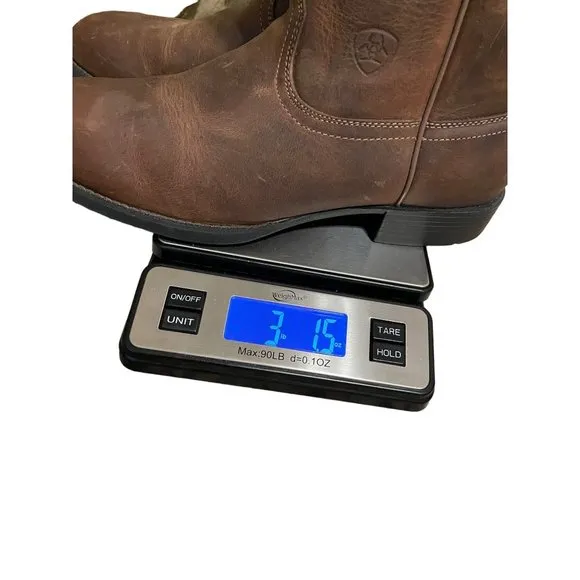 NWT Ariat Size 11 Womens Brown Leather Boots #P-4-8