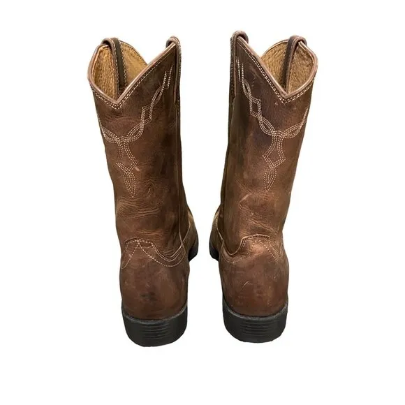 NWT Ariat Size 11 Womens Brown Leather Boots #P-4-8