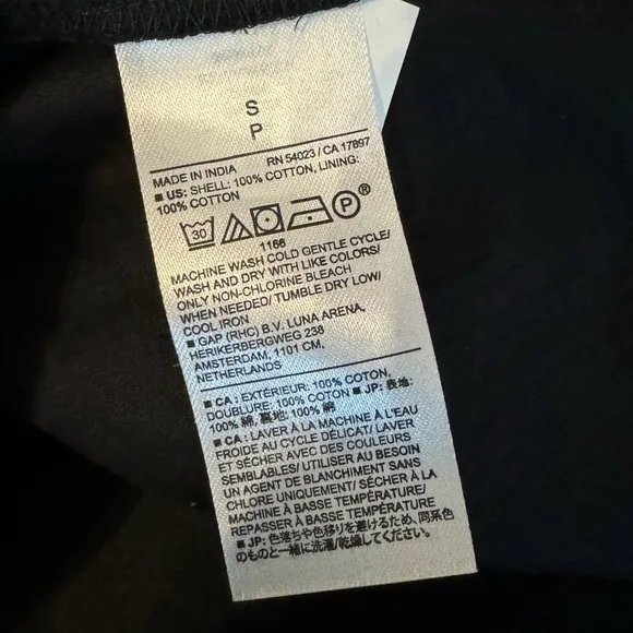 NWT! Banana Republic Black Voile Mini Dress - Size Small