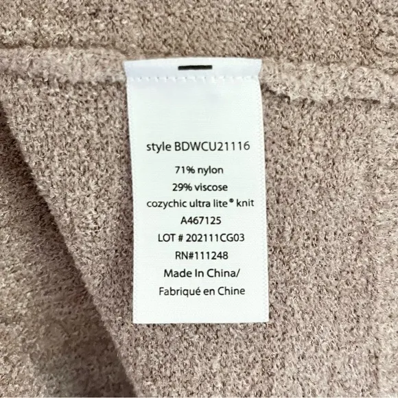 NWT Barefoot Dreams CozyChic Ultra Lite Dockside Pointelle Pullover Sweater XS