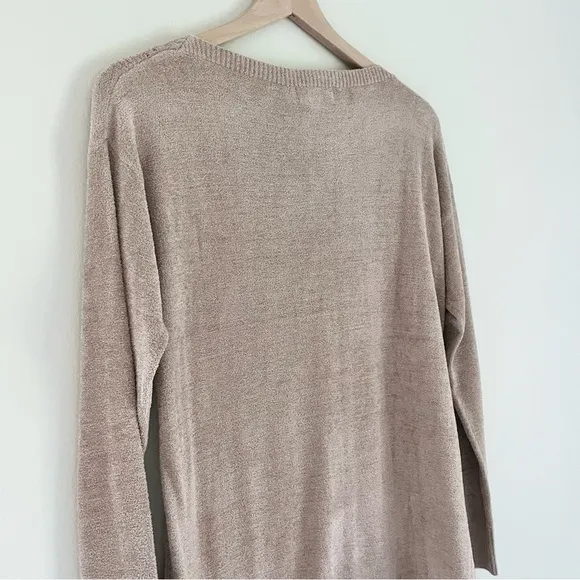 NWT Barefoot Dreams CozyChic Ultra Lite Dockside Pointelle Pullover Sweater XS