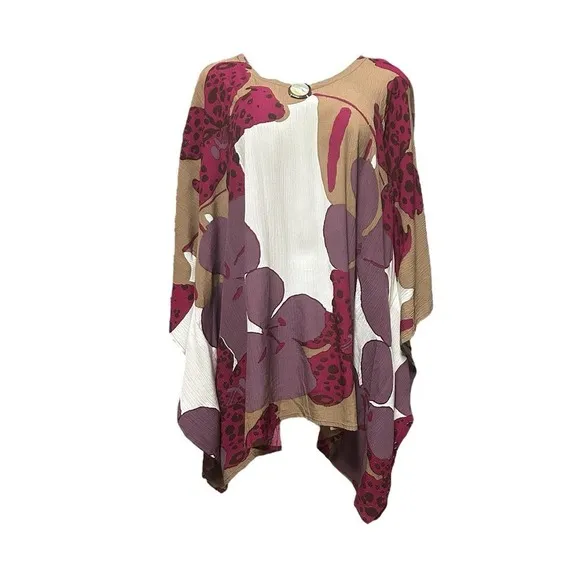 NWT Du  Soleil Poncho One Size