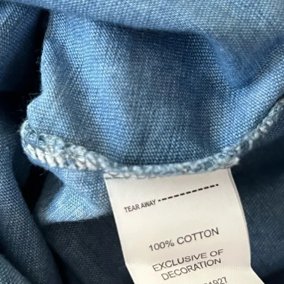 NWT Johnnie-O Palmy Indigo Hangin’ Out Polo Shirt | Blue Trees | Medium