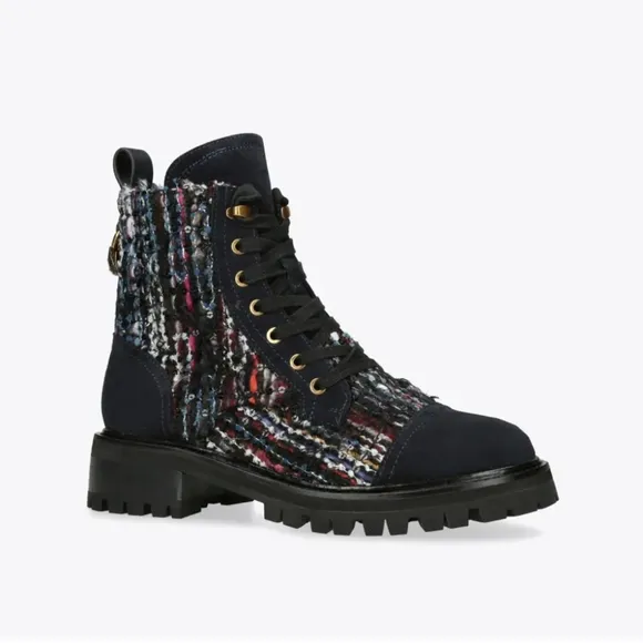 NWT Kurt Geiger London Kensington  Combat Boot
