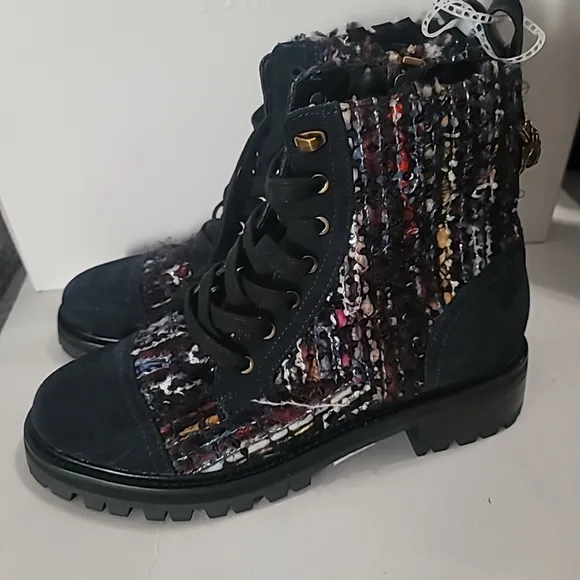 NWT Kurt Geiger London Kensington  Combat Boot
