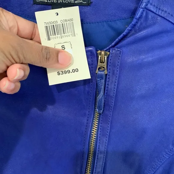 ‼️NWT LUCKY BRAND SOFT LEATHER MOTO JACKET‼️